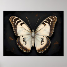 Vintage Schmetterlingeleganz, zeitlose Natur