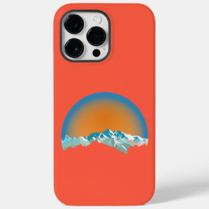 Vintage-Schneebgebirgsspitze Case-Mate iPhone-Hüll iPhone 14 Pro Max Hülle