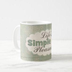 Vintage-Schneeflocken-Schlittschuhe süße Winterzit Kaffeetasse