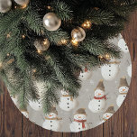Vintage Schneemänner - neutrale Farbmuster Weihnac Polyester Weihnachtsbaumdecke<br><div class="desc">Vervollständigen Sie Ihre Weihnachtsdekoration mit diesem Vintagen Snowmen Neutral Colors Muster Weihnachtsbaumrock. Dieser Baumrock mit bezaubernden Schneemännern in sanften, gedämpften Tönen verleiht dem behalt ein charmantes Vintages Ambiente. Die farbenfrohe Farbpalette fügt sich nahtlos in jedes Urlaubsthema ein und verleiht Ihrem Baum eine gemütliche und festliche Touch. Ideal für eine warme...</div>