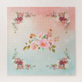 Vintage schöne Blume, Blühend Kunstwerk