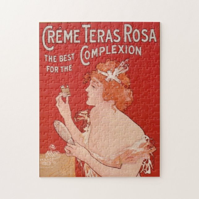 Vintage Schönheitswerbung Kunst (Vertikal)