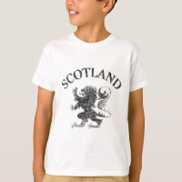 Vintage schottischer Löwe Rampant Schottland Flagg