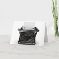 Vintage Schreibmaschine Geburtstag