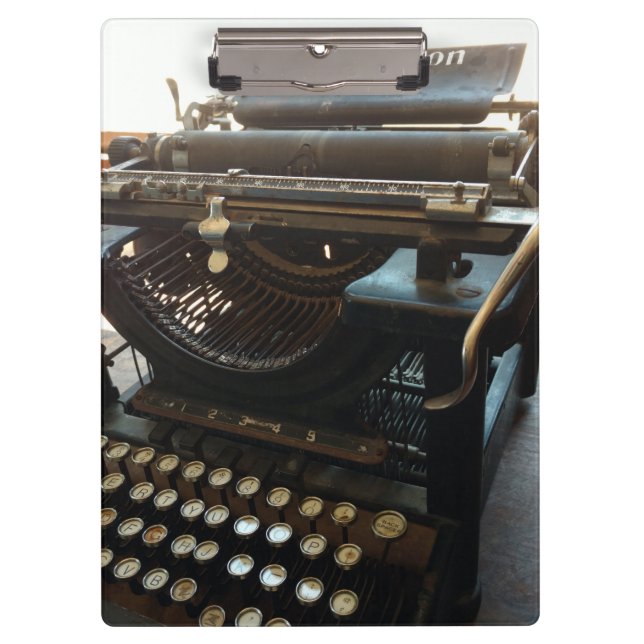 Vintage Schreibmaschine Klemmbrett (Vorderseite)