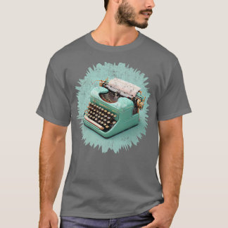 Vintage Schreibmaschine T-Shirt