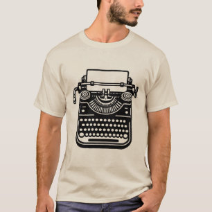 Vintage Schreibmaschine T-Shirt