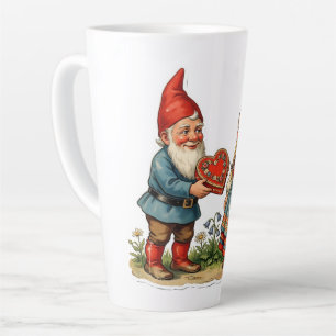 Vintage Schundbild - GARTENZWERGE 42 Milchtasse