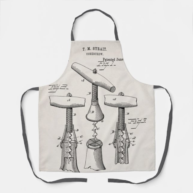 Vintage Schürze (Vorderseite)