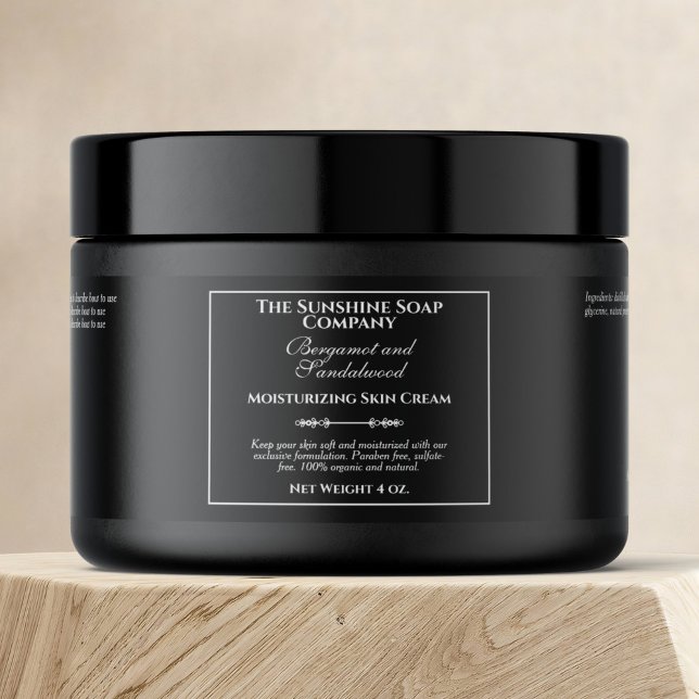 Vintage Schwarz-Kosmetik-Marke (Von Creator hochgeladen)