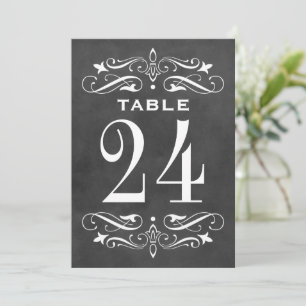 Vintage Schwarze Halbpension Blühend Hochzeit Einladung