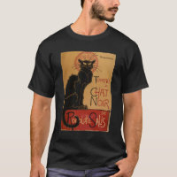 Vintage schwarze Katze Art Nouveau Le Chat Noir