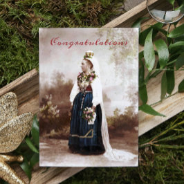 Vintage schwedische Hochzeit