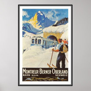 Vintage Schweiz - Poster