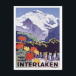 Vintage Schweiz - Postkarte<br><div class="desc">Die Schweiz, offiziell die Schweizerische Eidgenossenschaft, ist eine bundesstaatliche Republik, die aus 26 Kantonen besteht, mit Bern als Sitz der bundesstaatlichen Behörden. Das Land liegt im Western Europa, wo es im Norden von Deutschland, im Westen von Frankreich, im Süden von Italien und im Osten von Österreich und Liechtenstein begrenzt wird....</div>