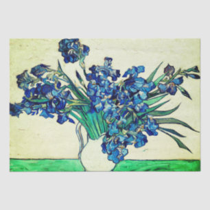 Vintage-Schwertlilien (1890) von Vincent Van Gogh Seidenpapier