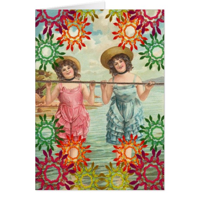 Vintage Schwimmbekleidung (Vorne)