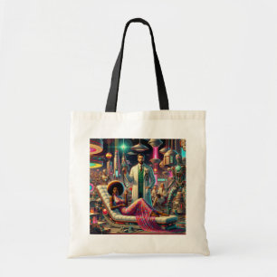 Vintage-Sci-Fi-Aliens Tragetasche