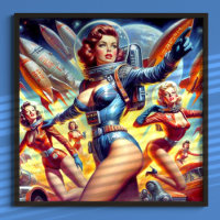 Vintage Sci-Fi-Girls