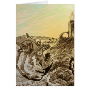 Vintage-Science-Fiction-Aliens-Planeten-Konstrukti