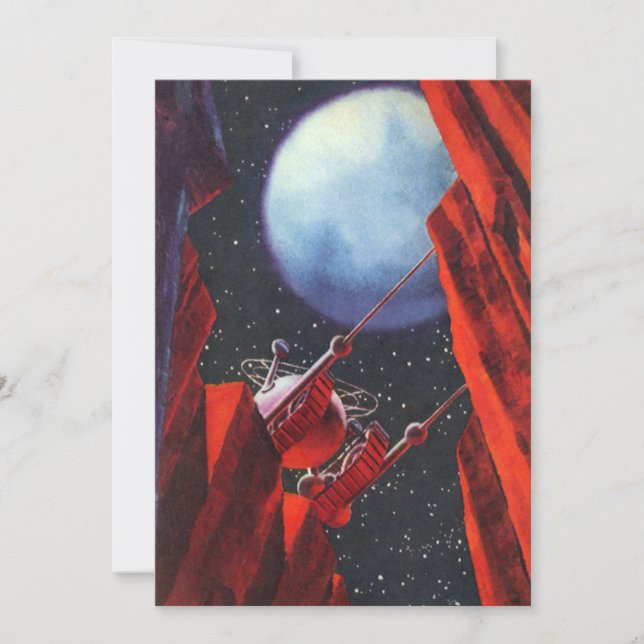 Vintage Science Fiction, Canyon Space Moon Rover (Vorderseite)
