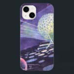 Vintage Science Fiction, ein leuchtendes Orb mit A Case-Mate iPhone Hülle<br><div class="desc">Vintage Illustration futuristische Planeten und Weltraum Science Fiction Image Set in der Zukunft. Ein klassisches Retro-Sci-Fi-Comic-Design mit einem leuchtenden Orb mit Lichtern,  die auf einem fremden Planeten kreisen,  und Außerirdischen in Schubbooten,  die in Richtung 50er fahren.</div>