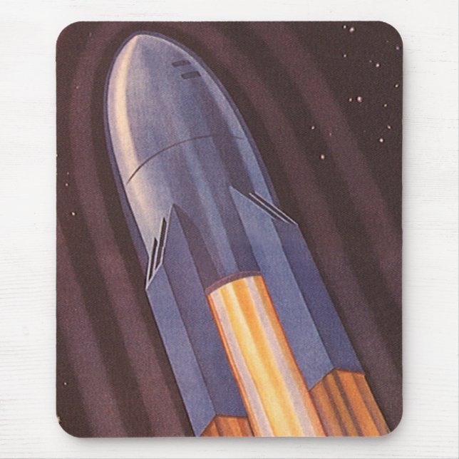 Vintage Science Fiction Mousepad (Vorne)