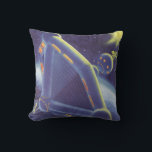 Vintage Science Fiction Orbit-Raumstation Kissen<br><div class="desc">Vintage Illustration futuristischen Weltraum und Planeten Science Fiction Bild. Eine Raumstation,  die sich um einen Planeten oder Mond umkreist und in Zukunft eine helle Sonne am Himmel strahlt. Ein klassischer 50er Retro-Sci-Fi-Comic Buch Design.</div>