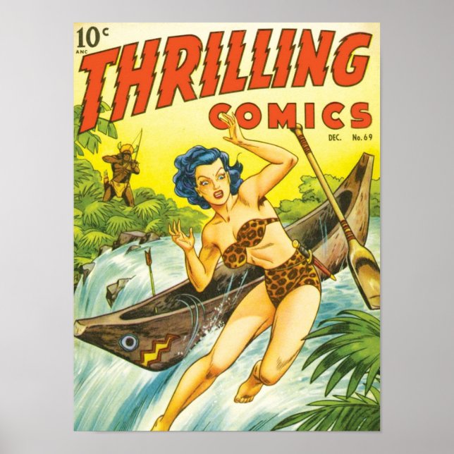 VINTAGE SCIENCE FICTION POSTER (Vorne)