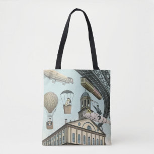 Vintage Science Fiction, Viktorianischer Dampfpunk Tasche