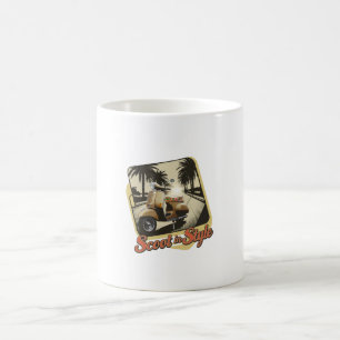 Vintage Scoot in Style-Tasse Kaffeetasse