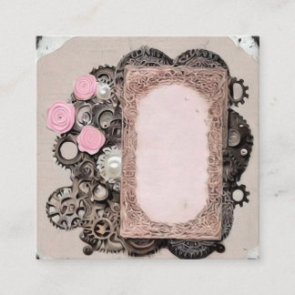 Vintage Scrapbook-Elemente Begleitkarte
