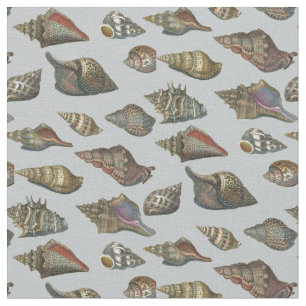Vintage Seashells Stoff