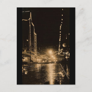 VIntage Seattle Postkarte