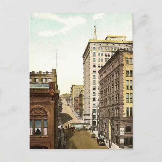 Vintage Seattle Postkarte (Vorderseite)