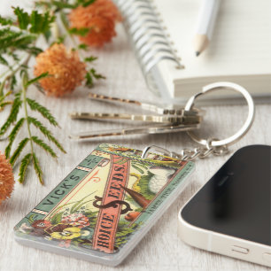 Vintage Seed Packet Étiquette Art, Vick's Choice S