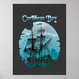 Vintage Seeräuber Poster