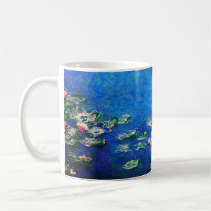 Vintage Seerosen von Claude Monet Kaffeetasse