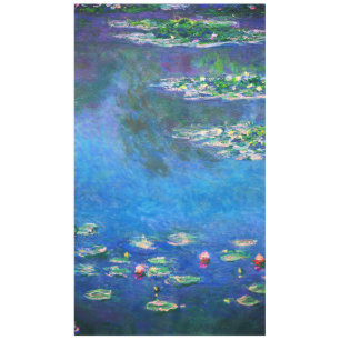 Vintage Seerosen von Claude Monet Tischdecke
