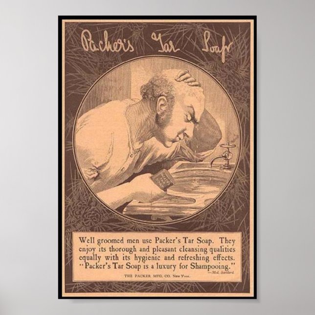 Vintage Seifenwerbung Poster (Vorne)