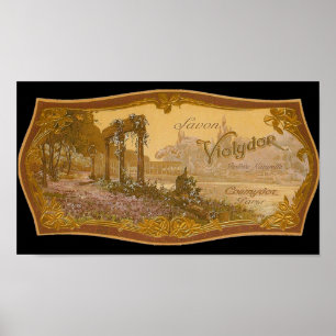 Vintage Seifenwerbung Poster