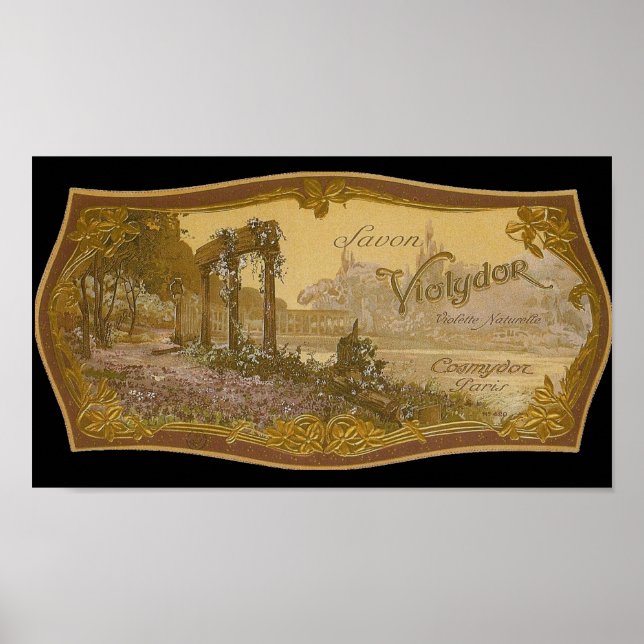 Vintage Seifenwerbung Poster (Vorne)