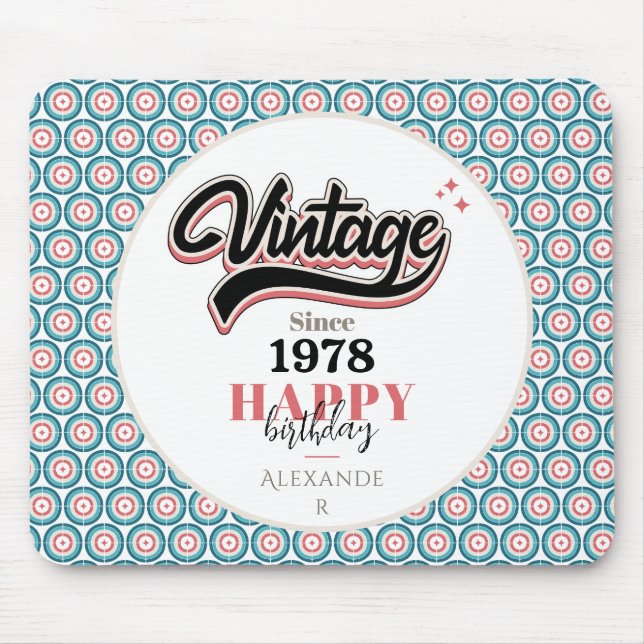 Vintage seit - 1978 mousepad (Vorne)