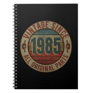 VINTAGE SEIT 1985 ALLE ORIGINALTEILE. NOTIZBLOCK