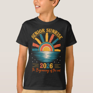 Vintage Senior Sunrise 2026 von Cl Abschluss _1 T-Shirt