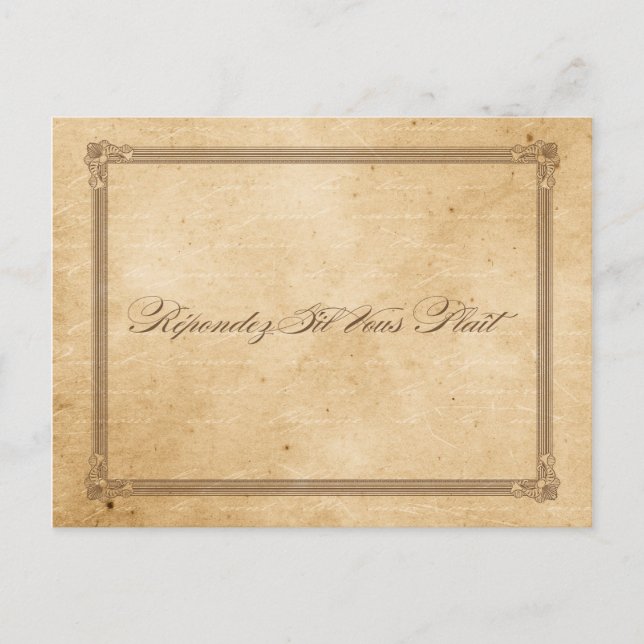 Vintage Sepia Poster Style UAWG Postkarte (Vorderseite)