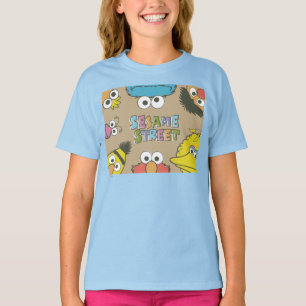 Vintage Sesame Street Freunde T-Shirt
