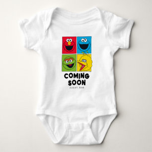 Vintage Sesamstraße   Neues Baby kommt bald Strampler
