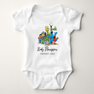 Vintage Sesamstraße Neues Baby Strampler