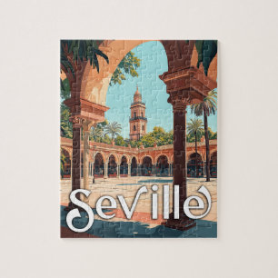 Vintage Sevilla, Spanien - Klassisches spanisches